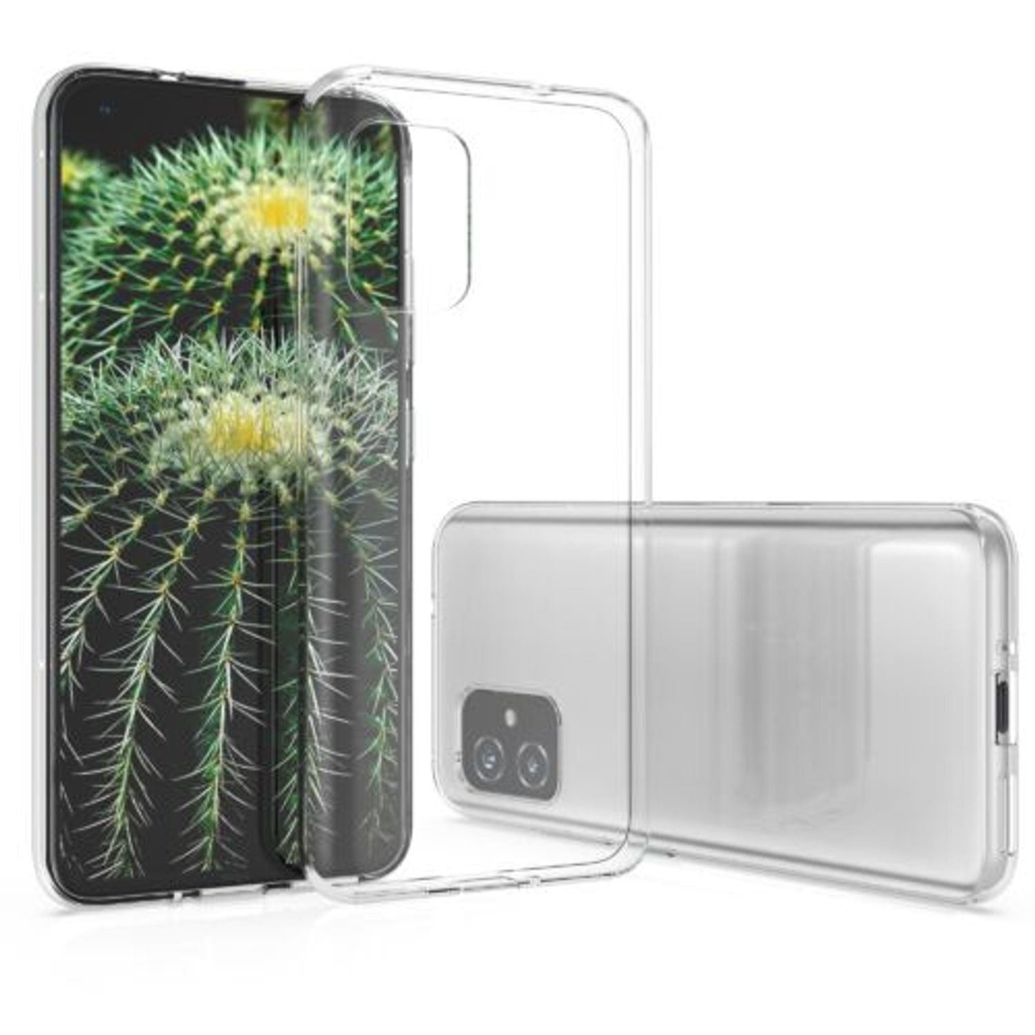 Husa pentru Asus Zenfone 8, Silicon, Transparent, 55258.03 fotografia produsului View 8 L