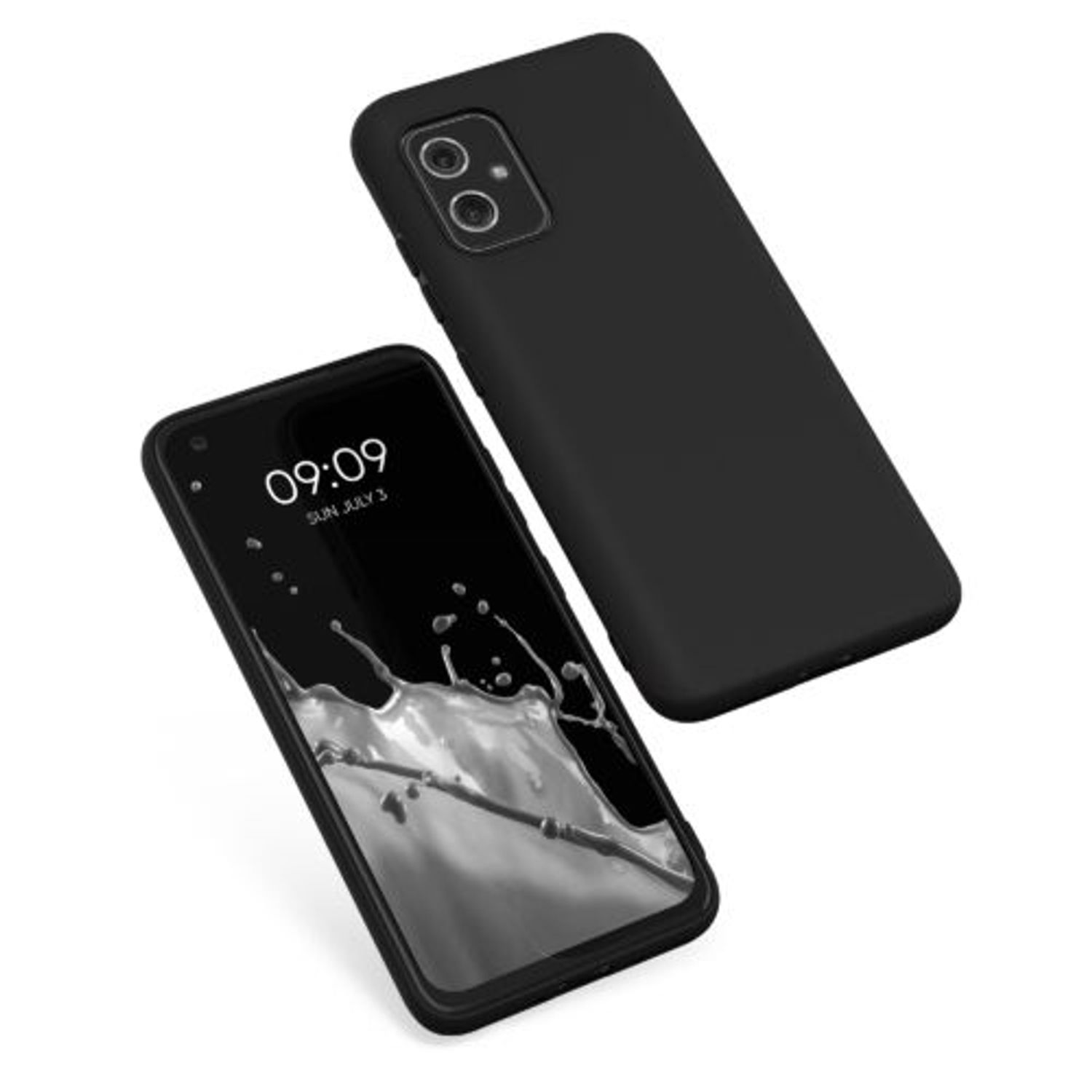 Husa pentru Asus Zenfone 8, Silicon, Negru, 55257.47 fotografia produsului View 2 L