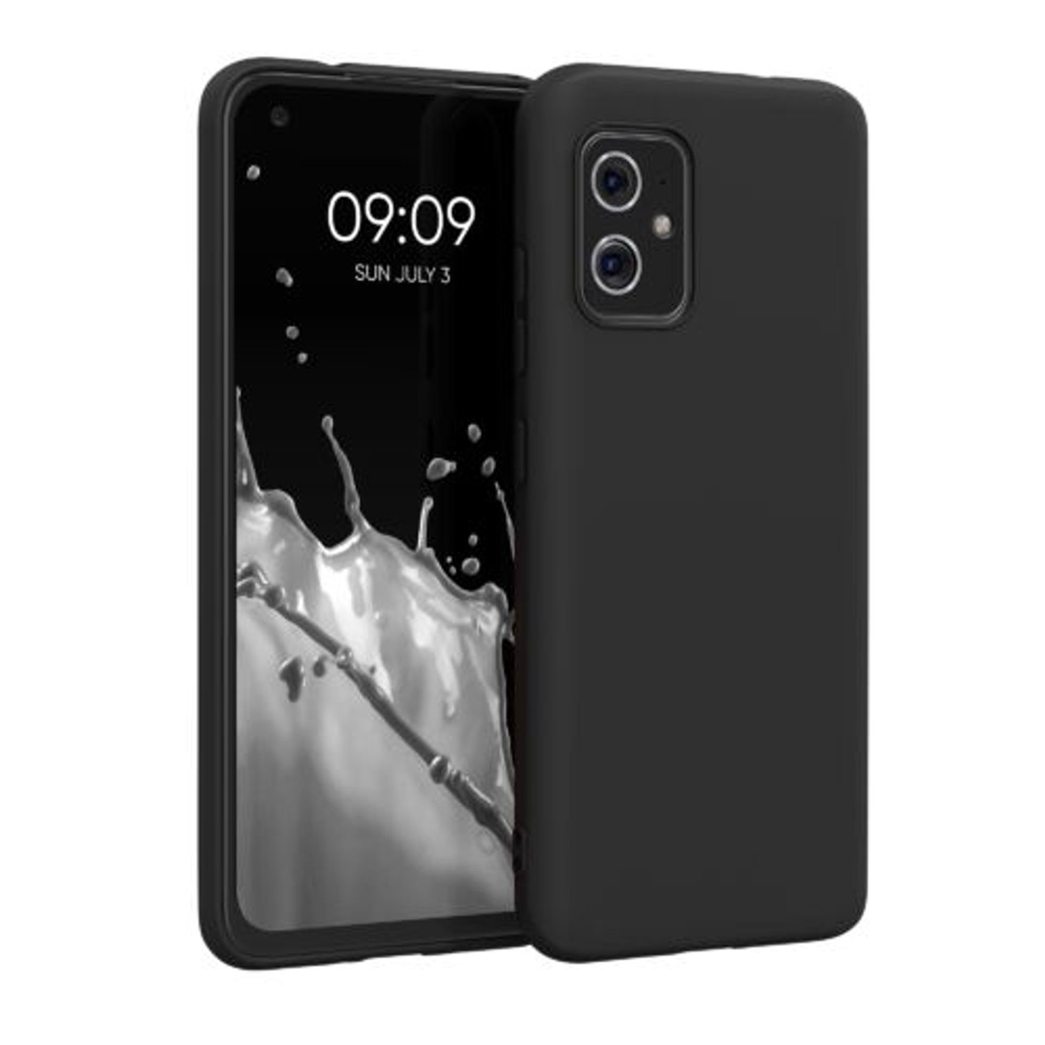 Husa pentru Asus Zenfone 8, Silicon, Negru, 55257.47 fotografia produsului