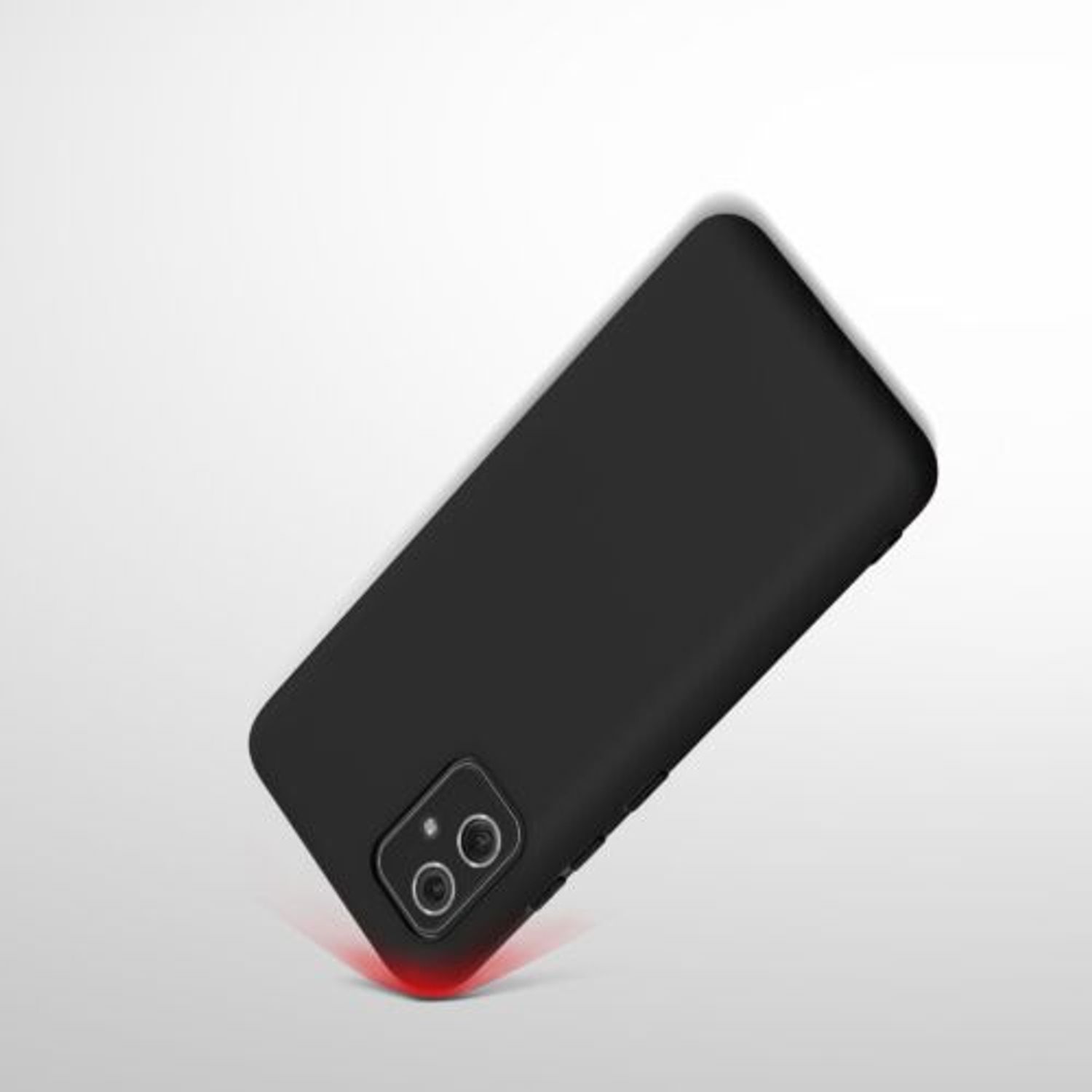 Husa pentru Asus Zenfone 8, Silicon, Negru, 55257.47 fotografia produsului View 10 L