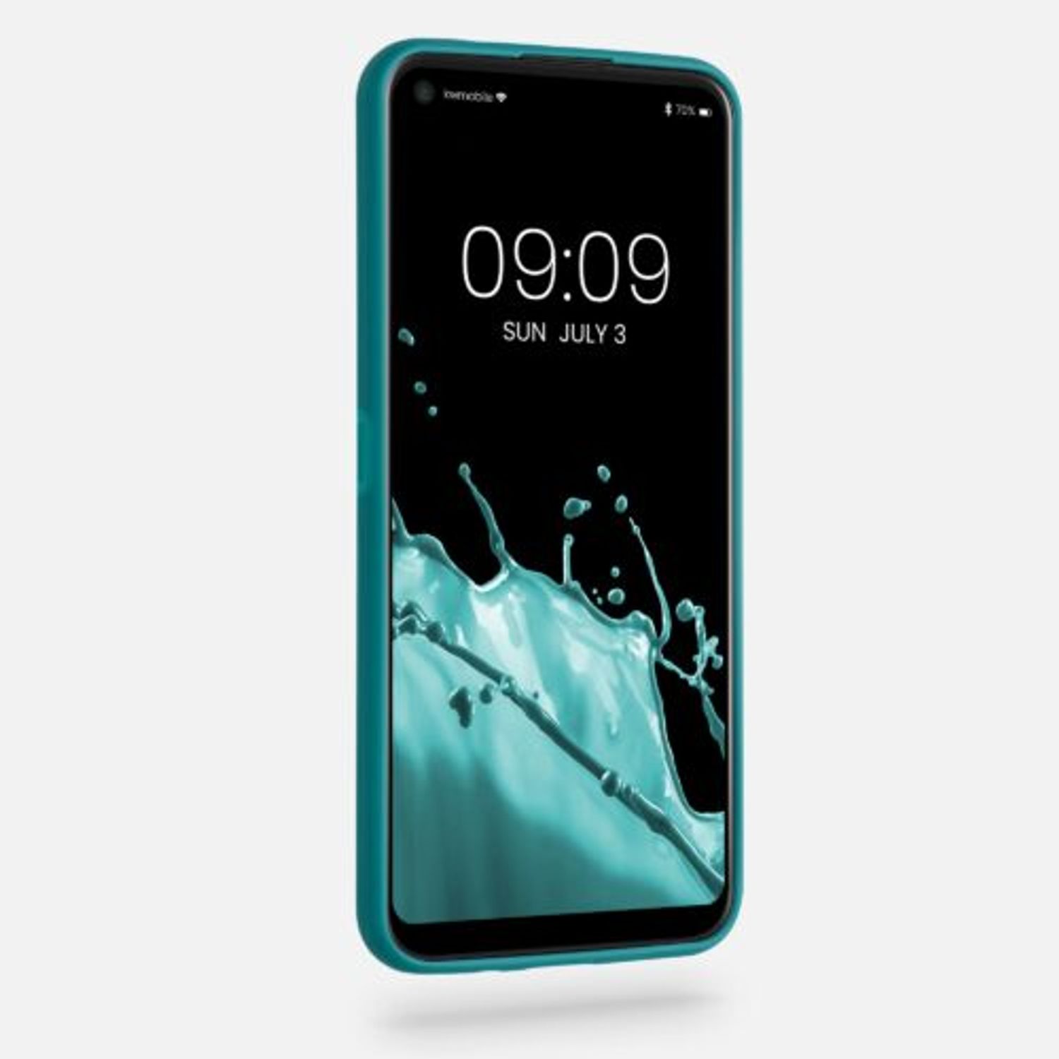 Husa pentru Nokia 1.4, Silicon, Verde, 54468.57, Kwmobile fotografia produsului View 6 L