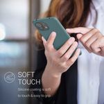 Husa pentru Xiaomi Mi 11 Lite 5G, Silicon, Verde, 54730.207, Kwmobile fotografia produsului View 3 S