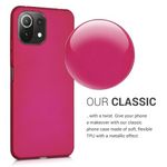 Husa pentru Xiaomi Mi 11 Lite 5G, Silicon, Roz, 54727.65, Kwmobile fotografia produsului View 3 S