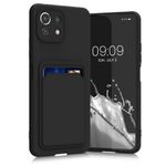 Husa pentru Xiaomi Mi 11 Lite 5G, Silicon, Negru, 56951.47, Kwmobile fotografia produsului View 2 S
