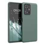 Husa pentru Xiaomi 11T/11T Pro, Silicon, Verde, 56245.171, Kwmobile fotografia produsului
