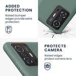 Husa pentru Xiaomi 11T/11T Pro, Silicon, Verde, 56245.171, Kwmobile fotografia produsului View 4 S