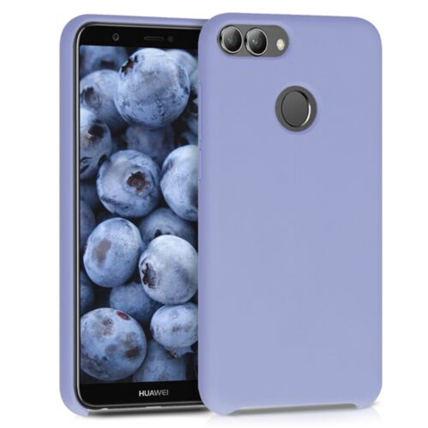 Husa pentru Huawei P Smart/Enjoy 7s, Silicon, Mov, 46899.130 fotografia produsului