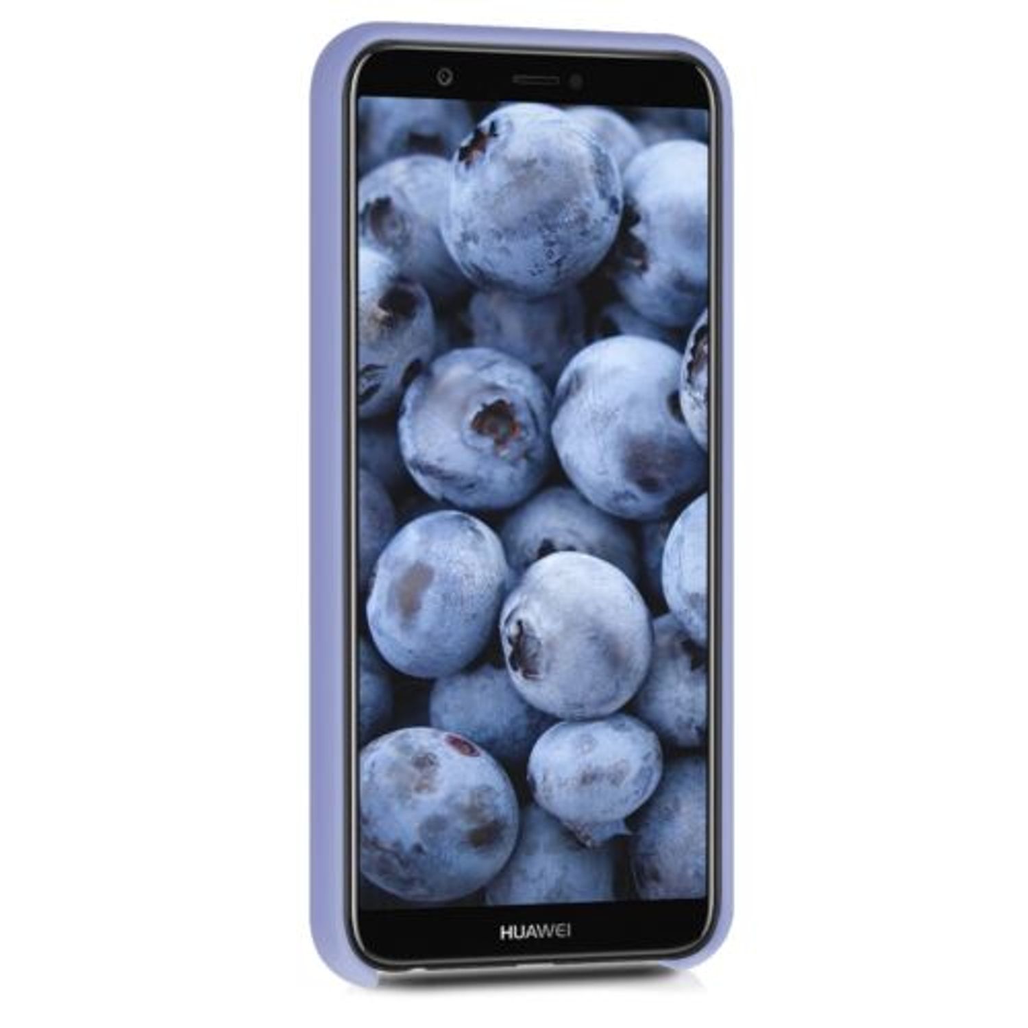 Husa pentru Huawei P Smart/Enjoy 7s, Silicon, Mov, 46899.130 fotografia produsului View 3 L