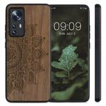 Husa pentru Xiaomi 12, Lemn, Maro, 56788.01, Kwmobile fotografia produsului View 2 S