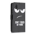 Husa pentru Alcatel 1B (2020), Piele ecologica, Negru, 52960.04, Kwmobile fotografia produsului View 5 S