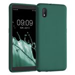Husa pentru Alcatel 1B (2020), Silicon, Verde, 51516.184, Kwmobile fotografia produsului