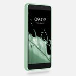 Husa pentru Alcatel 1C (2019), Silicon, Verde, 47558.50, Kwmobile fotografia produsului View 3 S