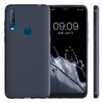 Husa pentru Alcatel 1S (2020), Silicon, Gri, 51515.186, Kwmobile fotografia produsului View 2 S