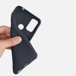 Husa pentru Alcatel 1S (2021), Silicon, Gri, 54466.186, Kwmobile fotografia produsului View 7 S