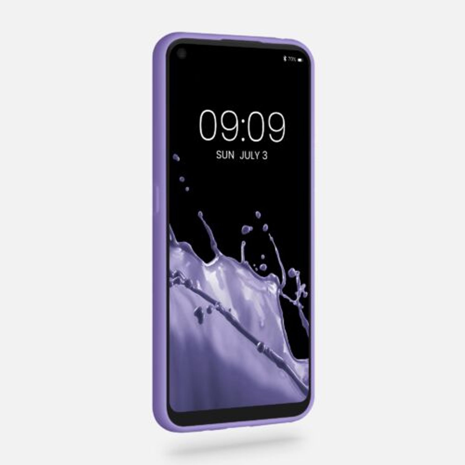 Husa pentru Nokia 3.4, Silicon, Mov, 53495.222, Kwmobile fotografia produsului View 6 L