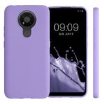 Husa pentru Nokia 3.4, Silicon, Mov, 53495.222, Kwmobile fotografia produsului View 2 S