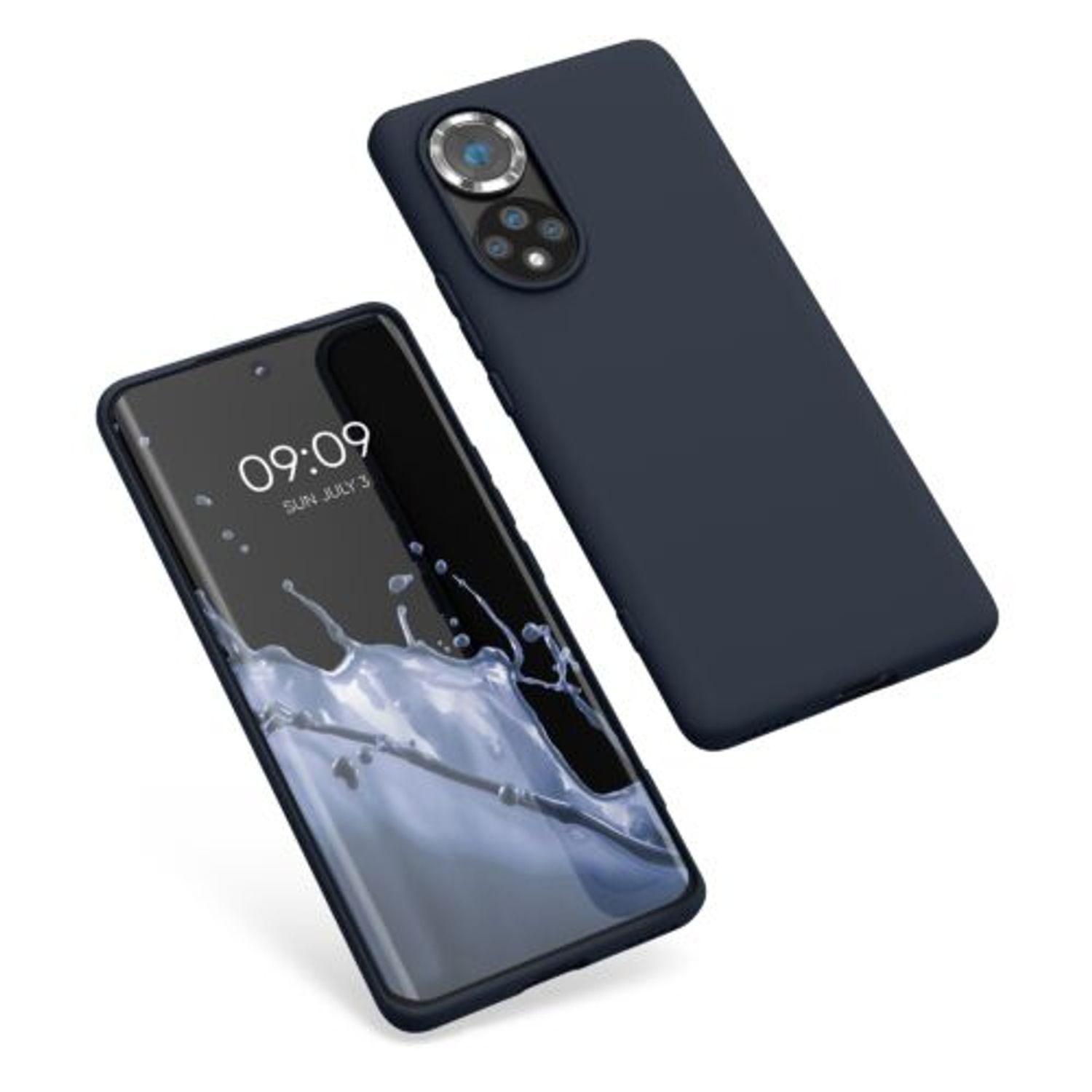 Husa pentru Honor 50, Silicon, Albastru, 55409.186, Kwmobile fotografia produsului View 2 L