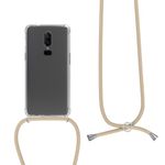 Husa pentru OnePlus 6, Silicon, Transparent, 48591.21, Kwmobile fotografia produsului View 2 S