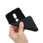 Husa pentru OnePlus 6, Silicon, Negru, 55346.01, Kwmobile fotografia produsului View 8 S