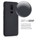Husa pentru OnePlus 6, Silicon, Negru, 55346.01, Kwmobile fotografia produsului View 5 S