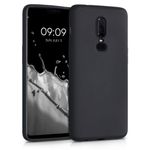 Husa pentru OnePlus 6, Silicon, Negru, 55346.01, Kwmobile fotografia produsului