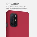 Husa pentru OnePlus 8T, Silicon, Rosu, 53683.229, Kwmobile fotografia produsului View 4 S