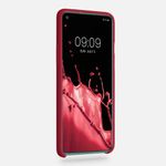 Husa pentru OnePlus 8T, Silicon, Rosu, 53683.229, Kwmobile fotografia produsului View 6 S