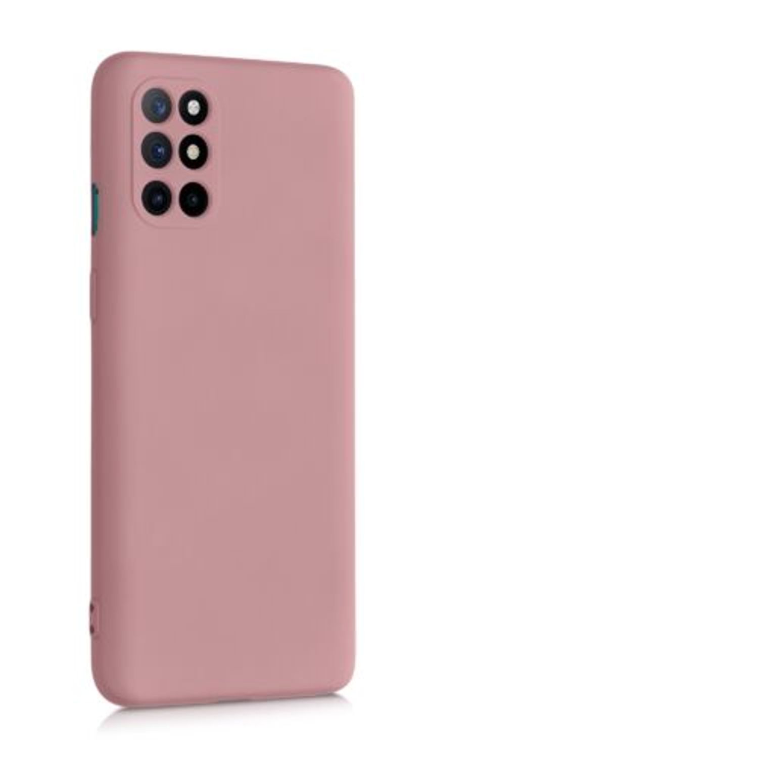 Husa pentru OnePlus 8T, Silicon, Roz, 55350.193, Kwmobile fotografia produsului View 9 L