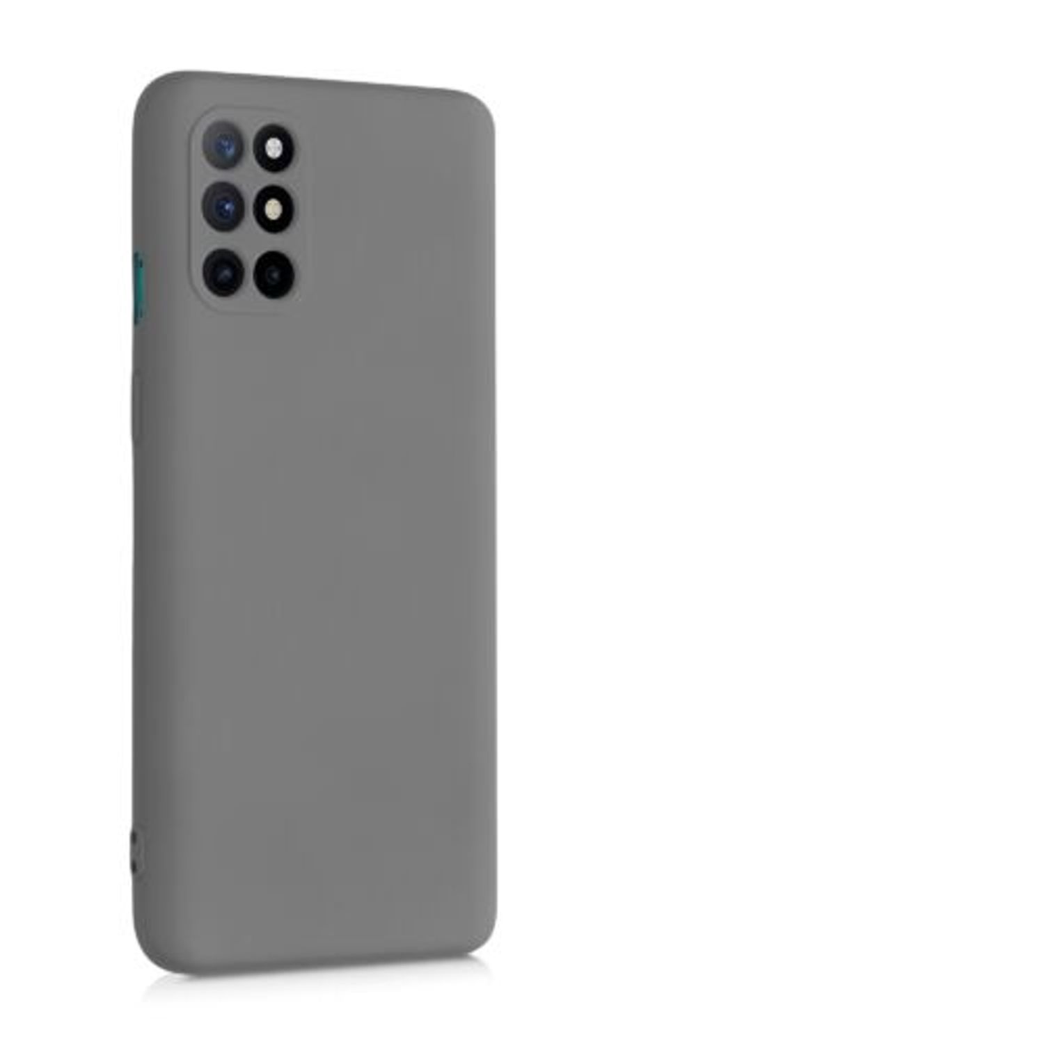 Husa pentru OnePlus 8T, Silicon, Gri, 55350.155, Kwmobile fotografia produsului View 7 L