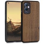 Husa pentru OnePlus 9, Lemn, Maro, 56039.18, Kwmobile fotografia produsului