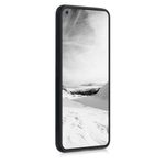 Husa pentru OnePlus 9, Lemn, Rosu, 56039.20, Kwmobile fotografia produsului View 3 S