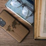 Husa pentru OnePlus 9, Lemn, Maro, 56038.03, Kwmobile fotografia produsului View 4 S