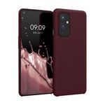 Husa pentru OnePlus 9, Silicon, Rosu, 56040.190, Kwmobile fotografia produsului