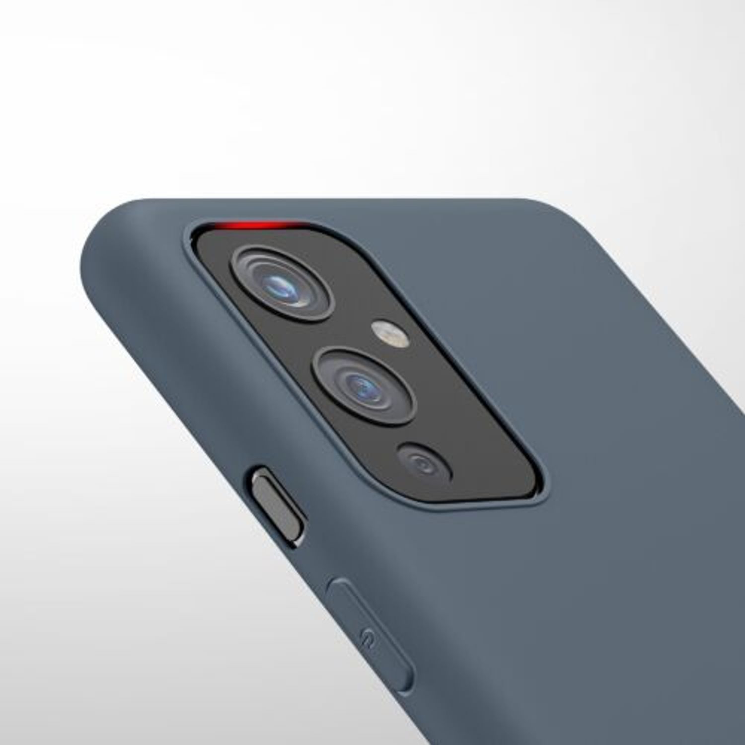 Husa pentru OnePlus 9, Silicon, Gri, 55726.202, Kwmobile fotografia produsului View 10 L