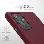 Husa pentru OnePlus 9, Silicon, Rosu, 55726.190, Kwmobile fotografia produsului View 4 S