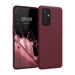 Husa pentru OnePlus 9, Silicon, Rosu, 55726.190, Kwmobile fotografia produsului