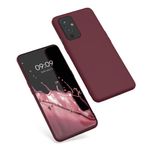 Husa pentru OnePlus 9, Silicon, Rosu, 55726.190, Kwmobile fotografia produsului View 2 S
