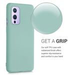 Husa pentru OnePlus 9, Silicon, Verde, 55348.71, Kwmobile fotografia produsului View 6 S