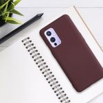 Husa pentru OnePlus 9, Silicon, Violet, 55348.190, Kwmobile fotografia produsului View 3 S