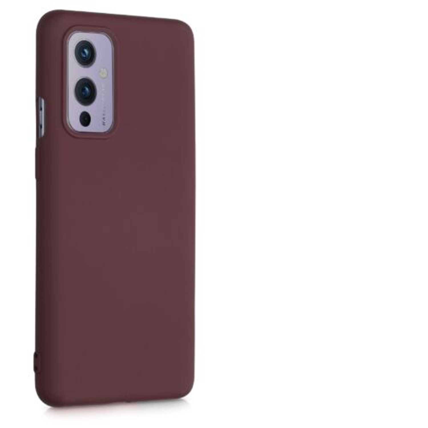 Husa pentru OnePlus 9, Silicon, Violet, 55348.190, Kwmobile fotografia produsului View 9 L