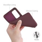 Husa pentru OnePlus 9, Silicon, Violet, 55348.190, Kwmobile fotografia produsului View 6 S