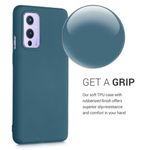 Husa pentru OnePlus 9, Silicon, Verde, 55348.57, Kwmobile fotografia produsului View 3 S