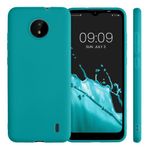 Husa pentru Nokia C20/C10, Silicon, Verde, 54848.57, Kwmobile fotografia produsului View 2 S