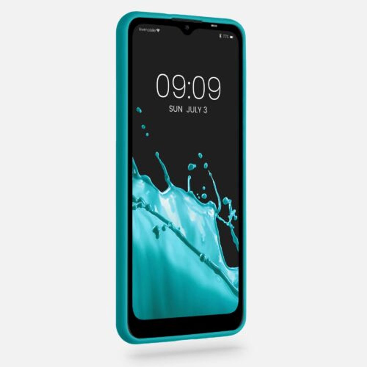 Husa pentru Nokia C20/C10, Silicon, Verde, 54848.57, Kwmobile fotografia produsului View 5 L