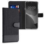 Husa pentru Motorola Edge 20, Textil, Negru, 56054.73, Kwmobile fotografia produsului
