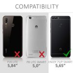 Husa pentru Huawei P Smart/Enjoy 7s, Silicon, Negru, 49645.01 fotografia produsului View 6 S