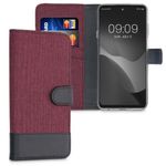 Husa pentru Motorola Edge 20 Lite, Textil, Rosu, 56064.20, Kwmobile fotografia produsului