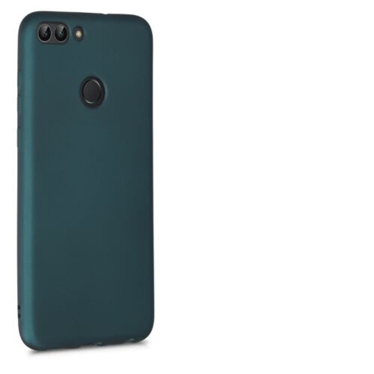 Husa pentru Huawei P Smart/Enjoy 7s, Silicon, Verde, 44431.14 fotografia produsului View 8 L