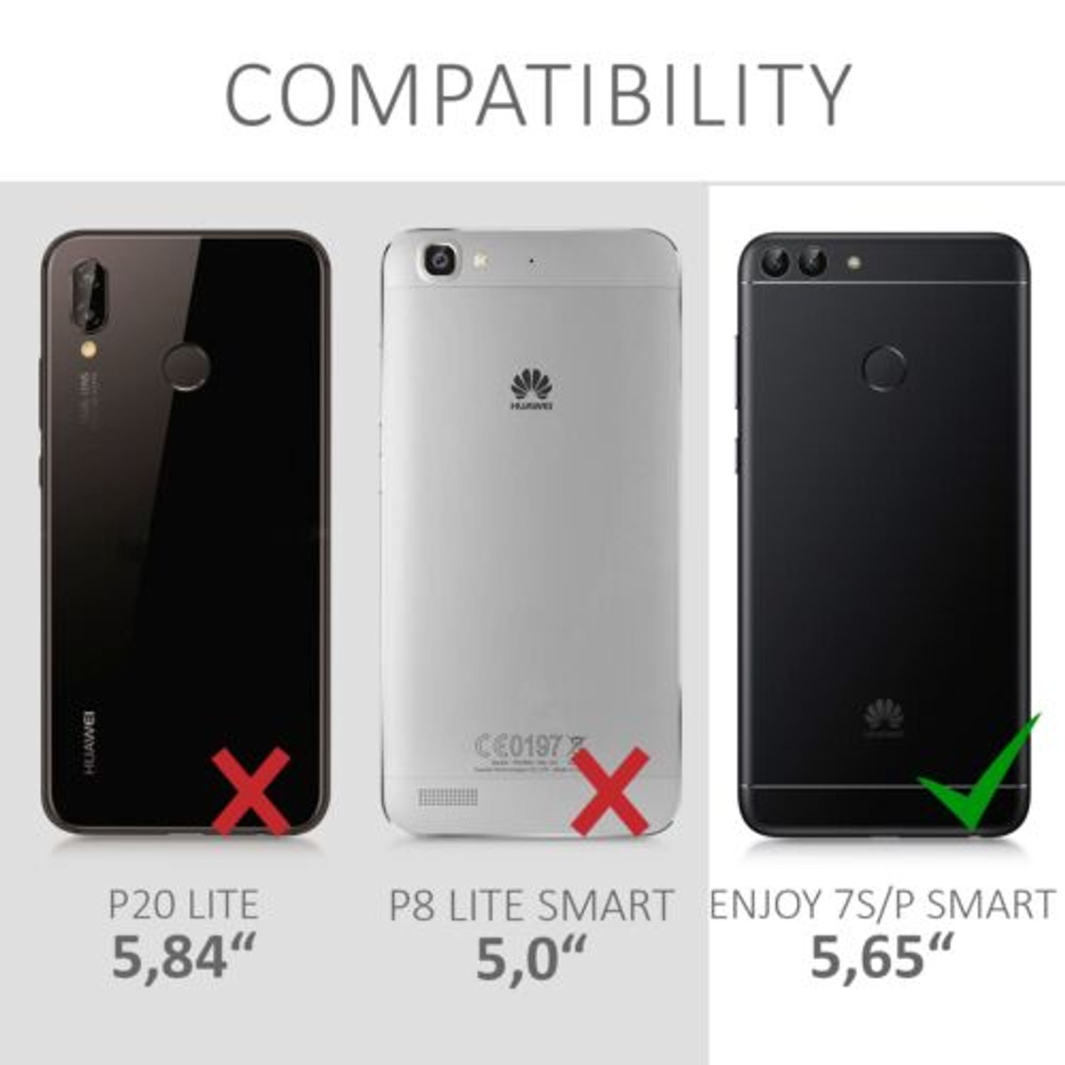 Husa pentru Huawei P Smart/Enjoy 7s, Silicon, Roz, 44124.103 fotografia produsului View 6 L