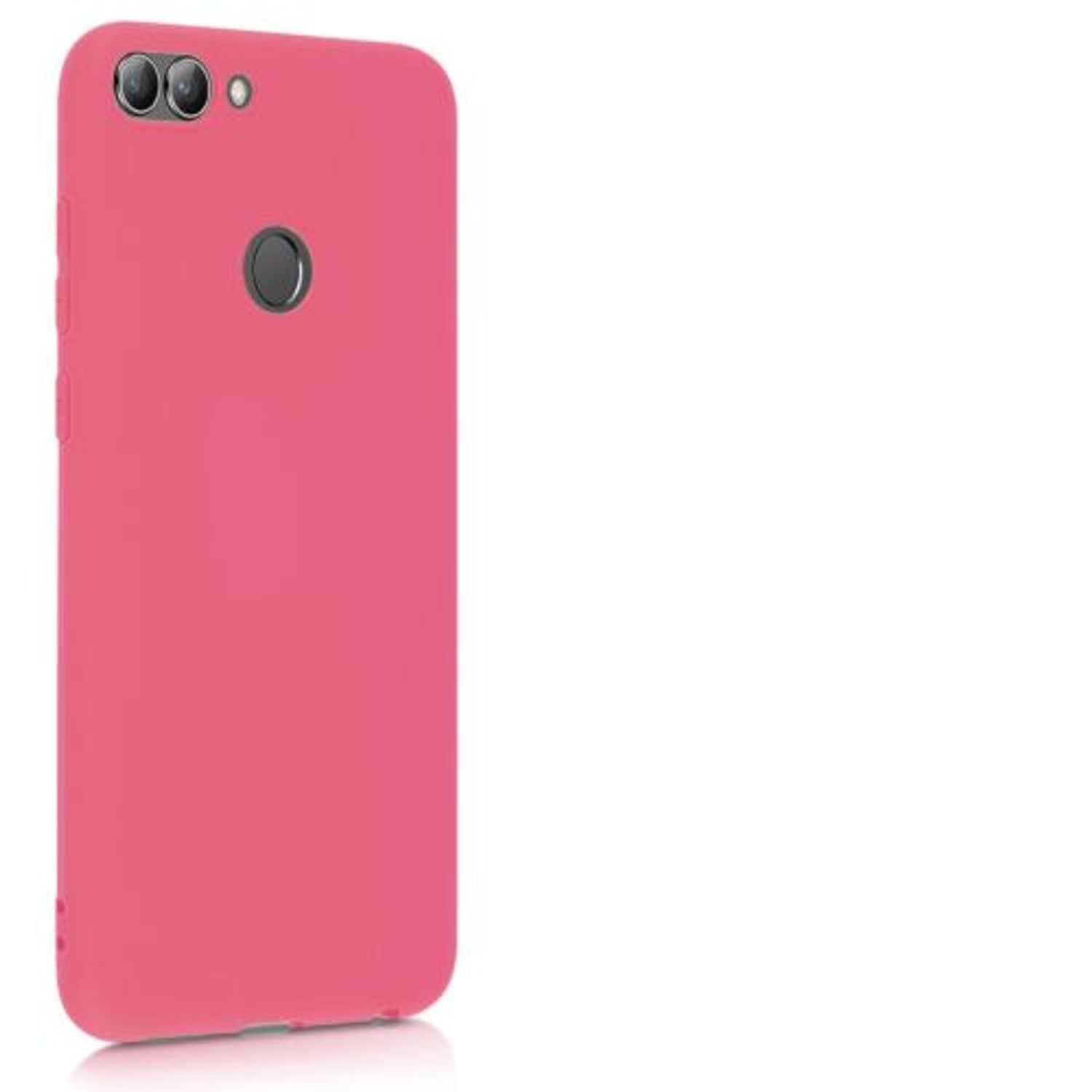 Husa pentru Huawei P Smart/Enjoy 7s, Silicon, Roz, 44124.103 fotografia produsului View 8 L